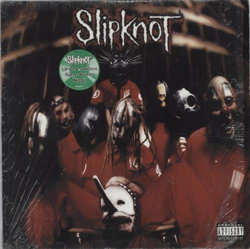 Slipknot 1stアルバムレコード　グリーン盤 Slipknot 1stアルバムレコード グリーン盤 SLIPKNOT 1ST ALBUM LP